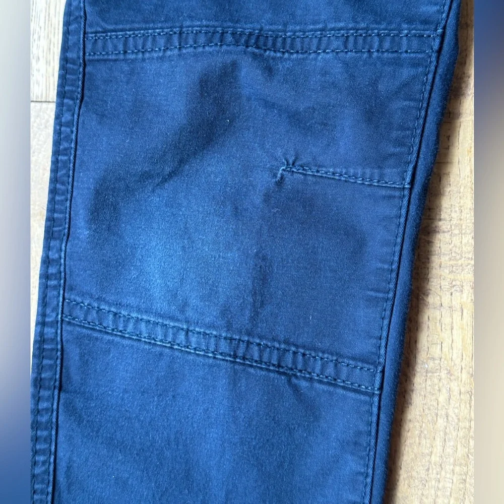 Cat & Jack Stretch Straight Fit Pull-On Pants Navy size 4 - Picture 2 of 6